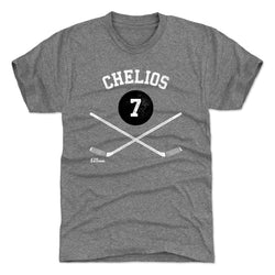 Chris Chelios Chicago 7 Sticks WHT (ONLINE ORDER ONLY)