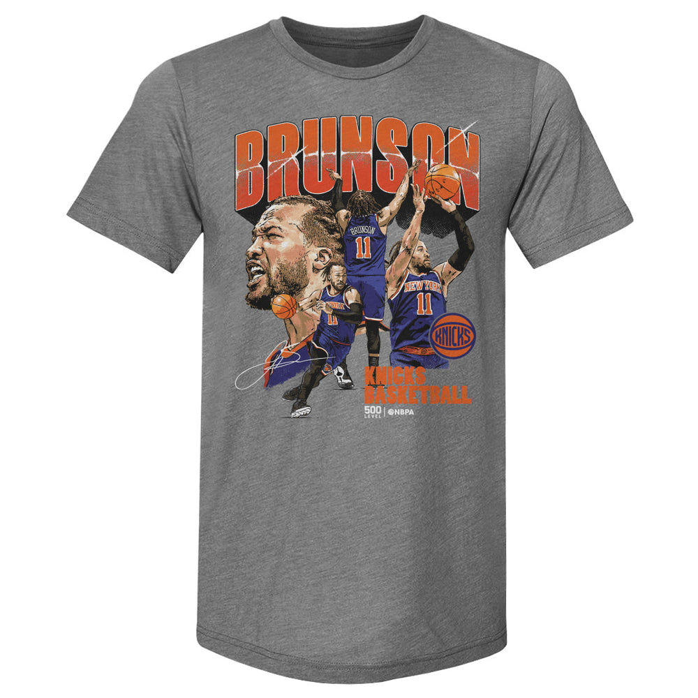 Jalen Brunson New York Knicks Collage WHT (ONLINE ORDER ONLY)