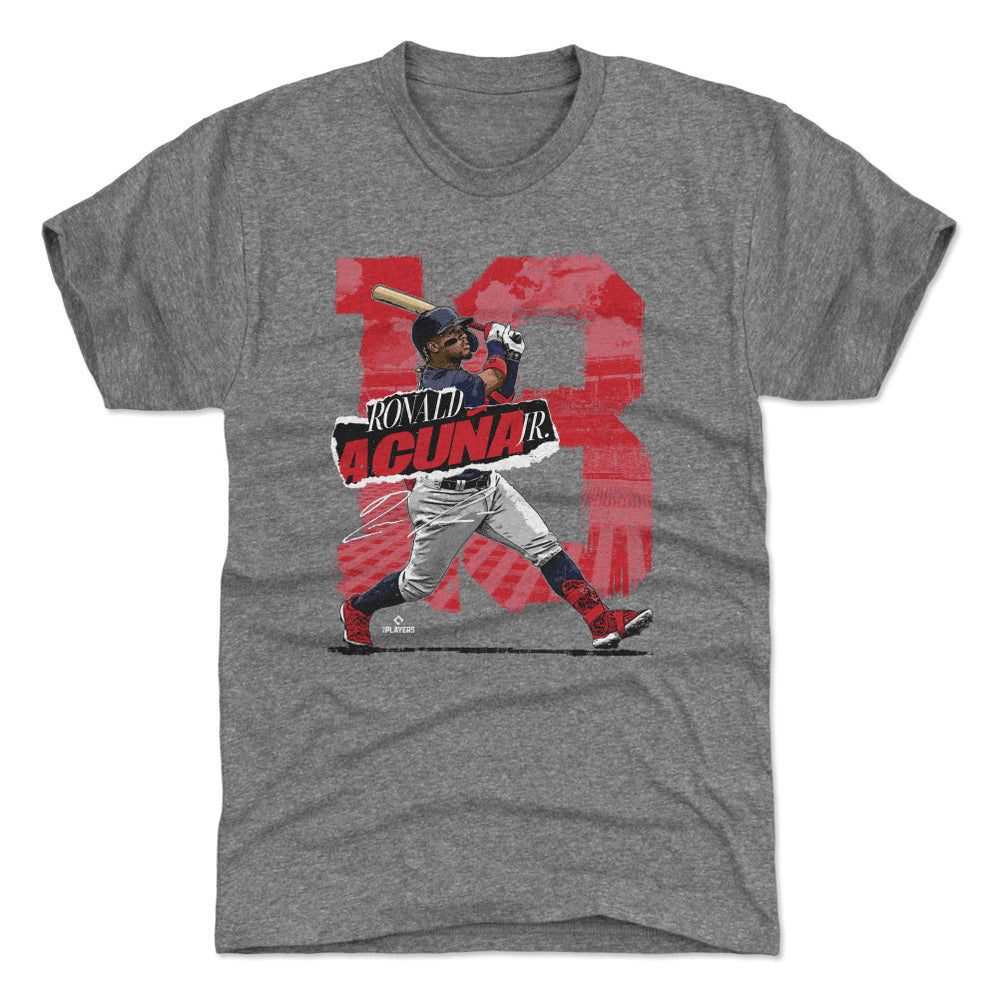 Ronald Acuna Jr. Atlanta Rough WHT