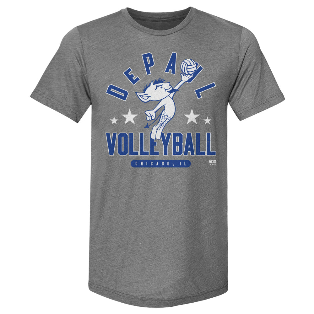 DePaul Blue Demons Vintage Volleyball Blue WHT (ONLINE ORDER ONLY)