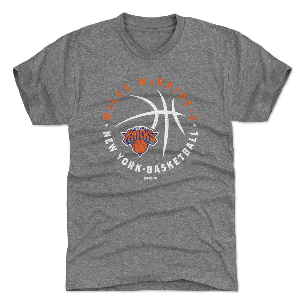 Miles McBride New York Knicks Player Ball WHT (ONLINE ORDER ONLY)