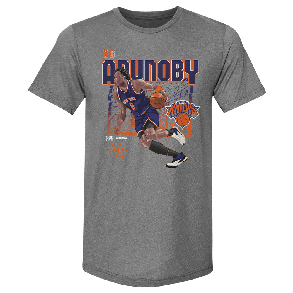 OG Anunoby New York Knicks Shattered WHT (ONLINE ORDER ONLY)