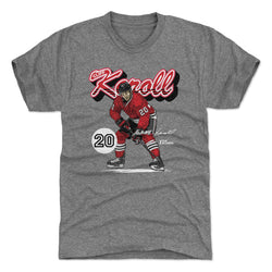 Cliff Koroll Chicago Retro Script WHT (ONLINE ORDER ONLY)