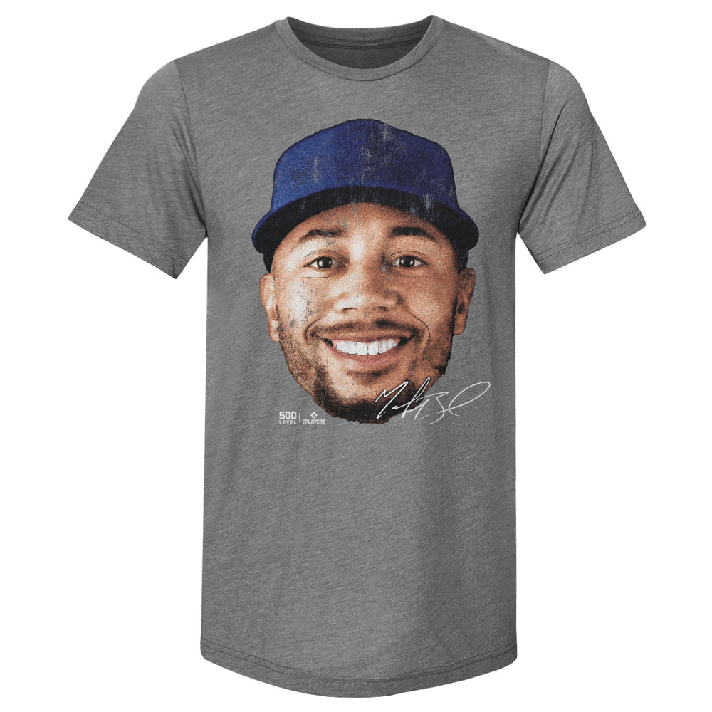 Mookie Betts Los Angeles D Vintage Head WHT (ONLINE ORDER ONLY)
