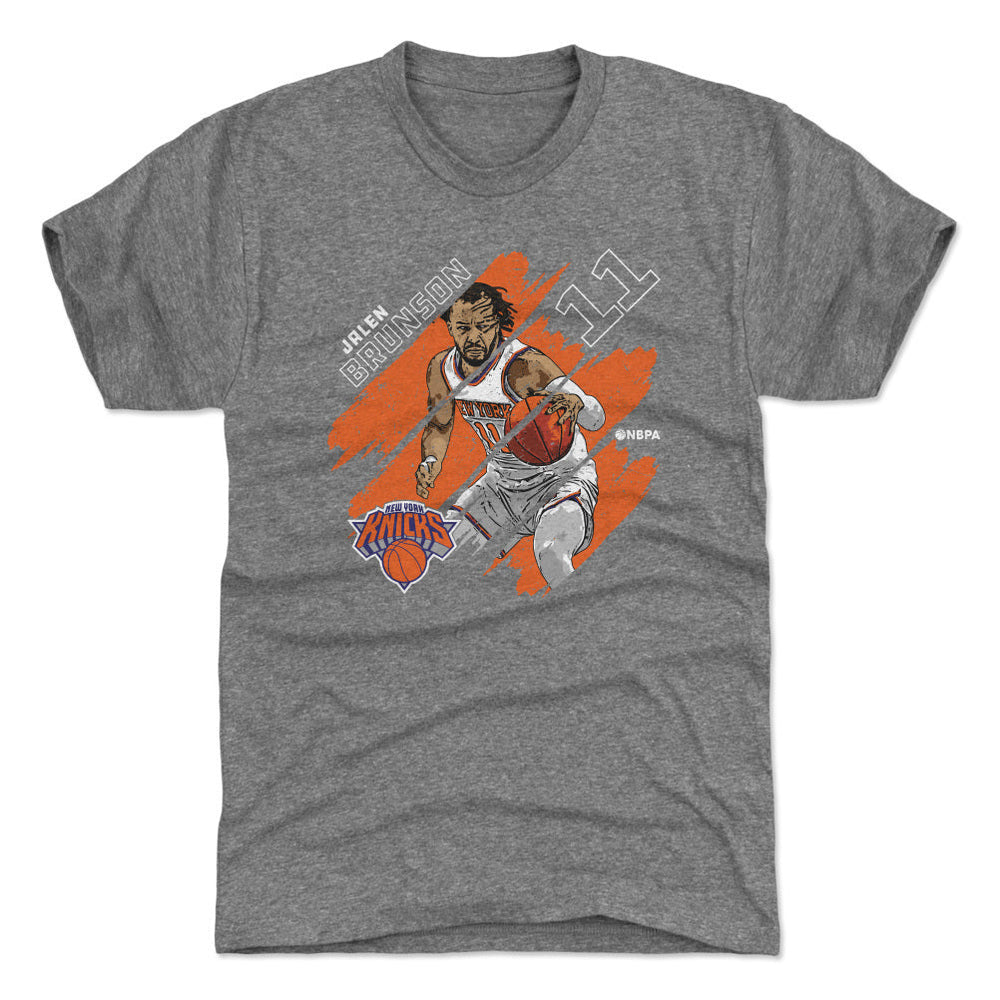 Jalen Brunson New York Knicks Stripes WHT (ONLINE ORDER ONLY)