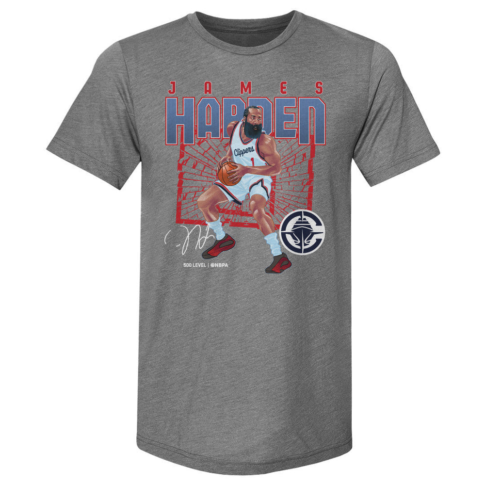 James Harden Los Angeles Clippers Shattered WHT (ONLINE ORDER ONLY)