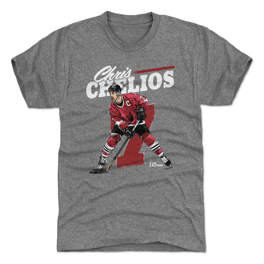 Chris Chelios Chicago Retro WHT (ONLINE ORDER ONLY)
