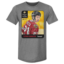 Stan Mikita Chicago Blackhawks H.O.F. Vintage Card WHT (ONLINE ORDER ONLY)