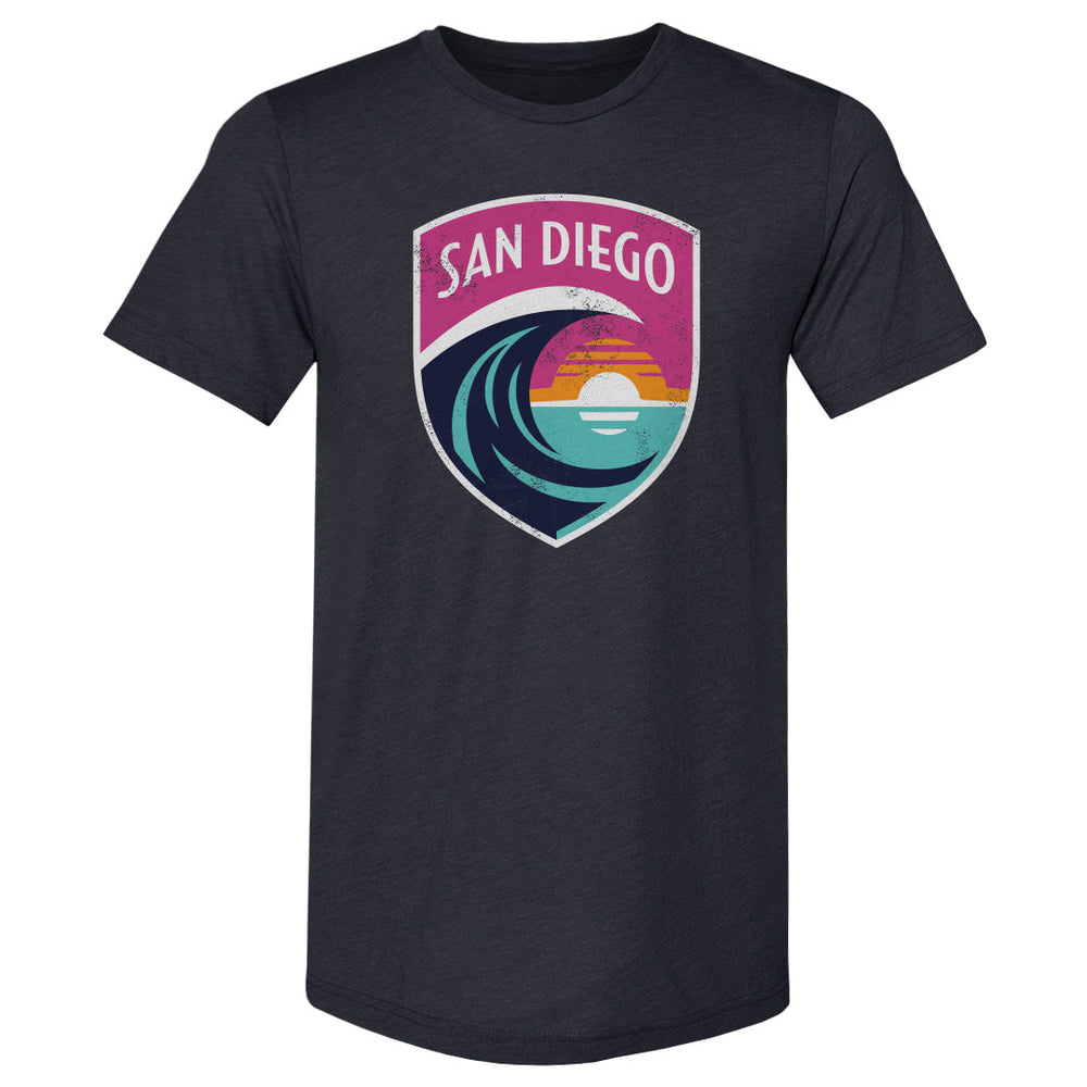 San Diego Wave FC Vintage Primary Logo WHT (ONLINE ORDER ONLY)