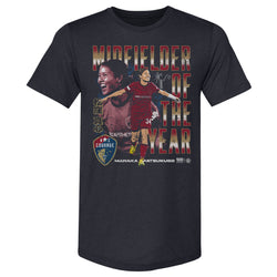 Manaka Matsukubo North Carolina Courage 2025 Midfielder Of The Year WHT (ONLINE ORDER ONLY)