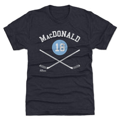 Lowell MacDonald Pittsburgh 18 Sticks WHT