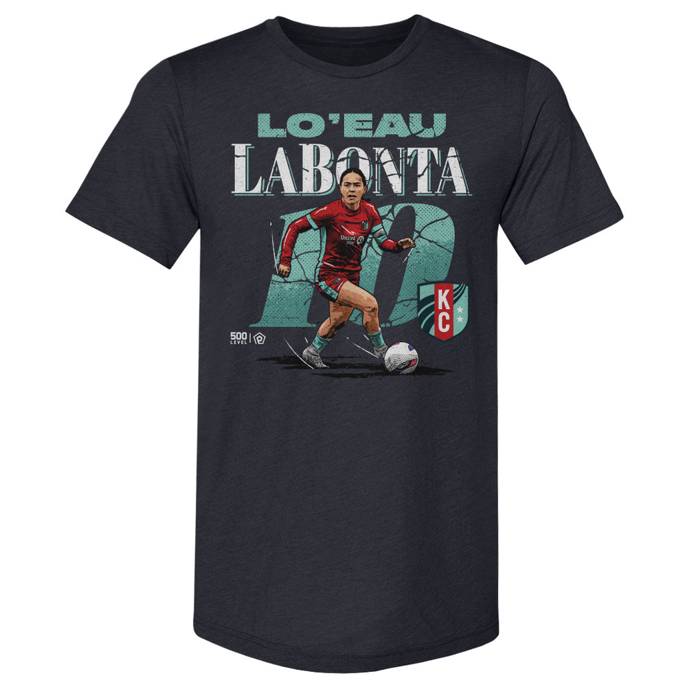 Lo'eau LaBonta Kansas City Current Cracked Number WHT (ONLINE ORDER ONLY)