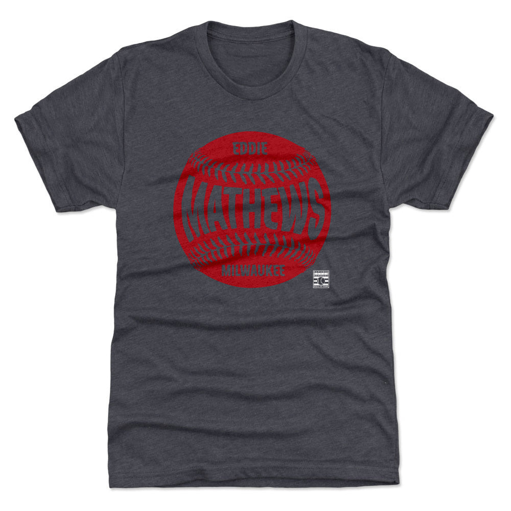 Eddie Mathews Milwaukee Baseball WHT (ONLINE ORDER ONLY)