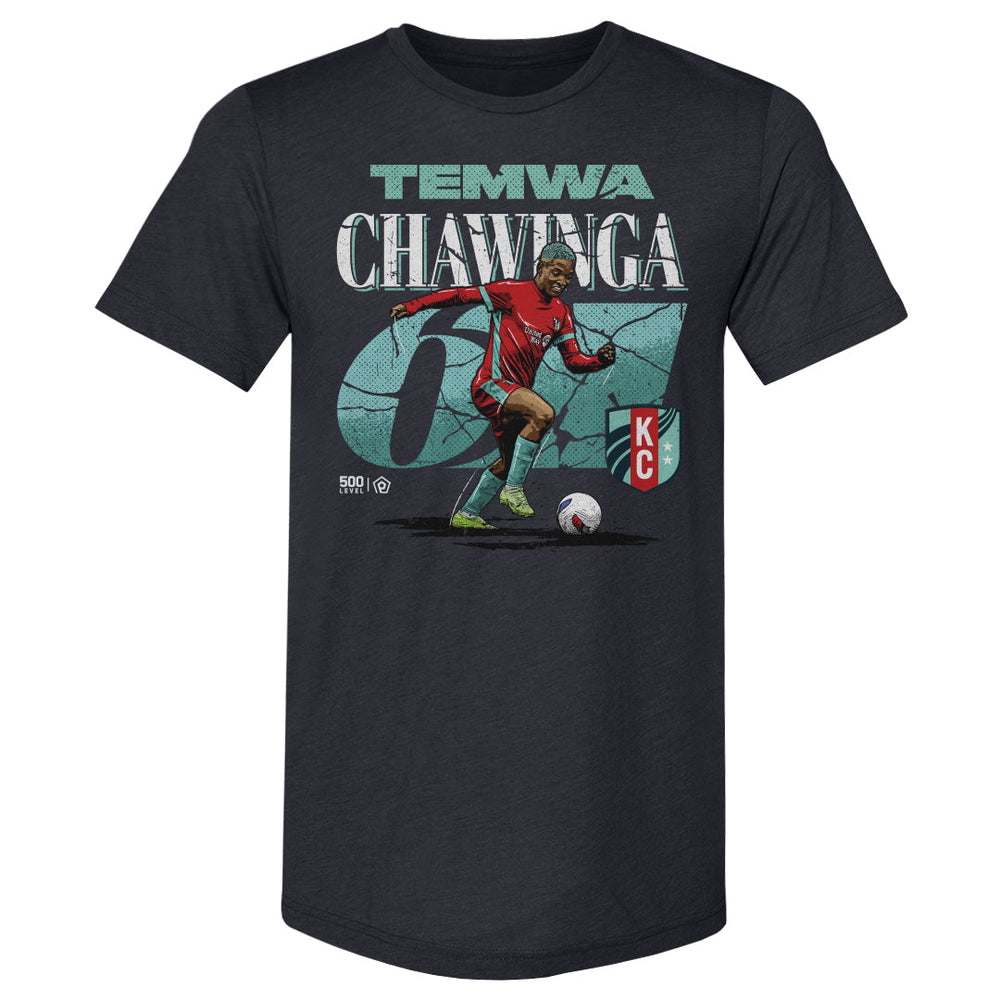 Temwa Chawinga Kansas City Current Cracked Number WHT (ONLINE ORDER ONLY)