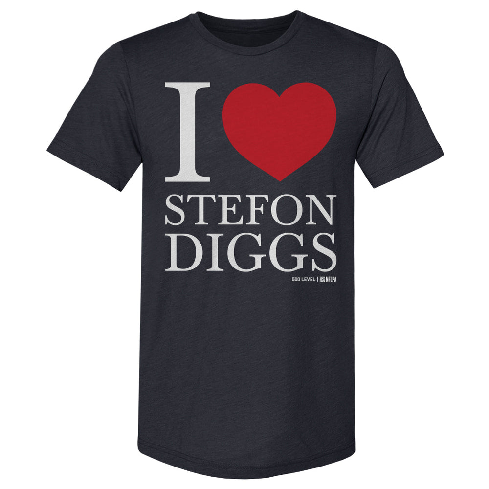 Stefon Diggs New England I Love WHT (ONLINE ORDER ONLY)