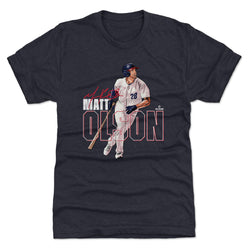 Matt Olson Atlanta Stance WHT