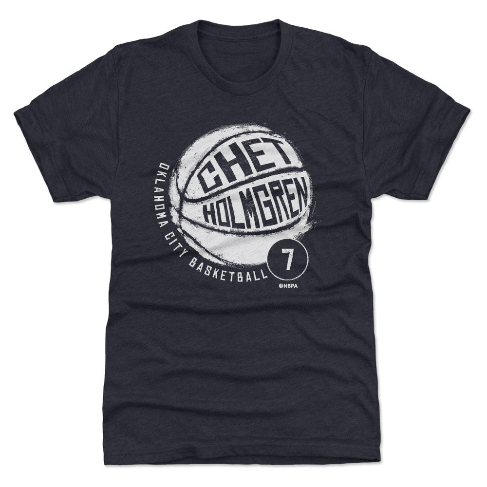 Chet Holmgren Oklahoma City Basketball WHT (ONLINE ORDER ONLY)