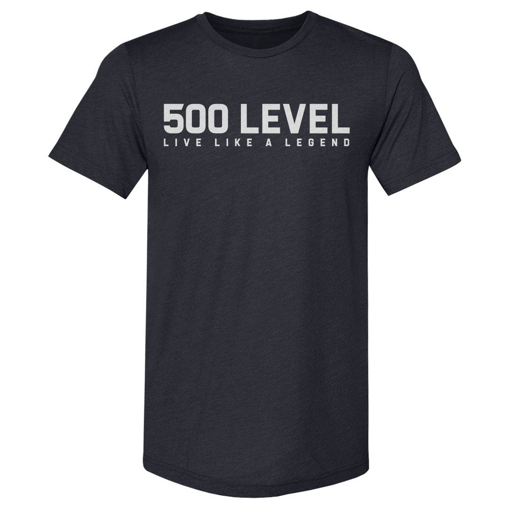 500 LEVEL Wordmark WHT