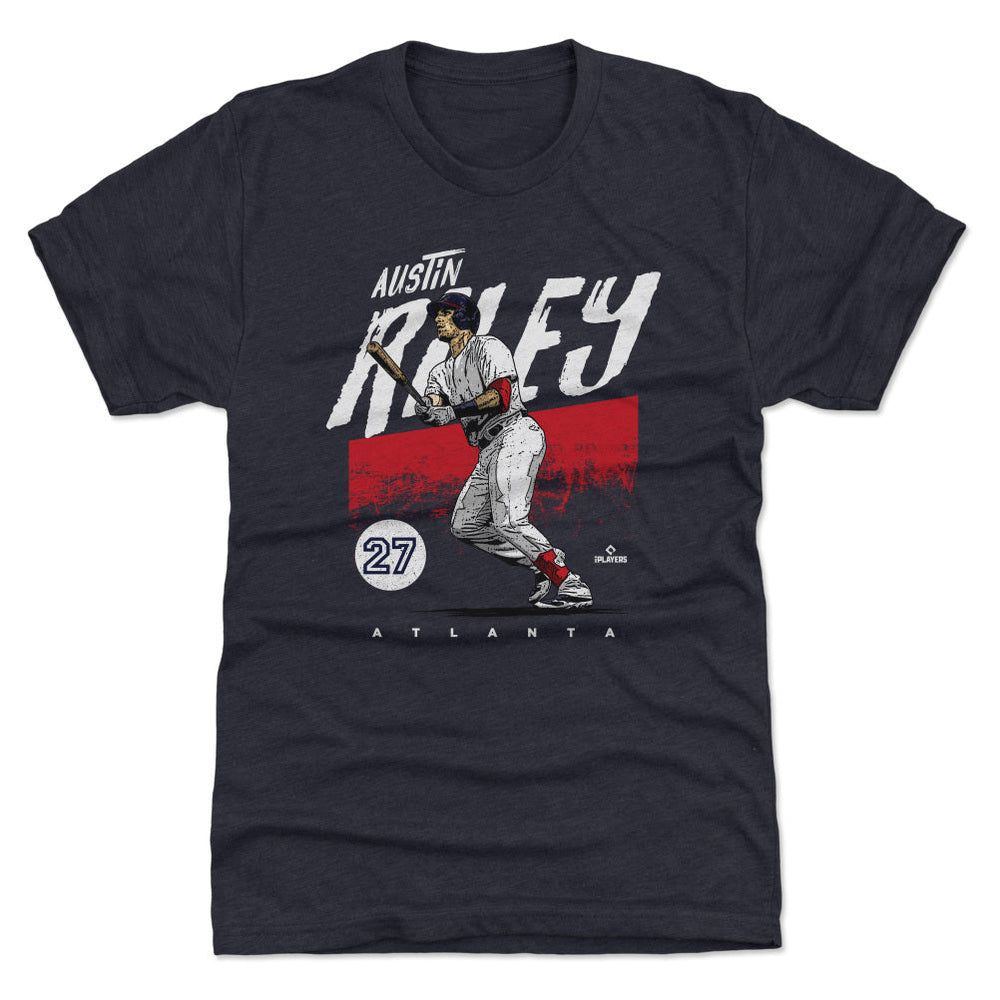 Austin Riley Atlanta Grunge WHT