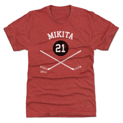 Stan Mikita Chicago 21 Sticks WHT (ONLINE ORDER ONLY)