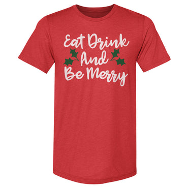 Christmas Eat Drink And Be Merry WHT (ONLINE ORDER ONLY)