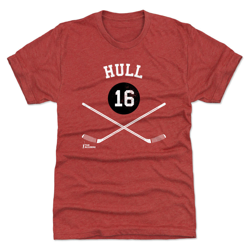 Bobby Hull Chicago 16 Sticks WHT (ONLINE ORDER ONLY)