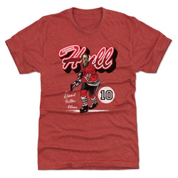 Dennis Hull Chicago Retro Script WHT (ONLINE ORDER ONLY)
