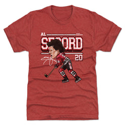 Al Secord Chicago Cartoon WHT (ONLINE ORDER ONLY)