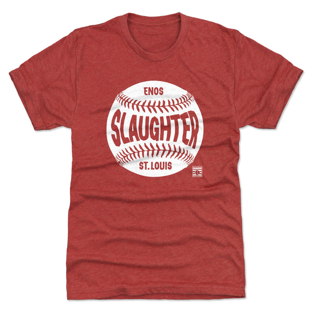 Enos Slaughter St. Louis Baseball WHT (ONLINE ORDER ONLY)