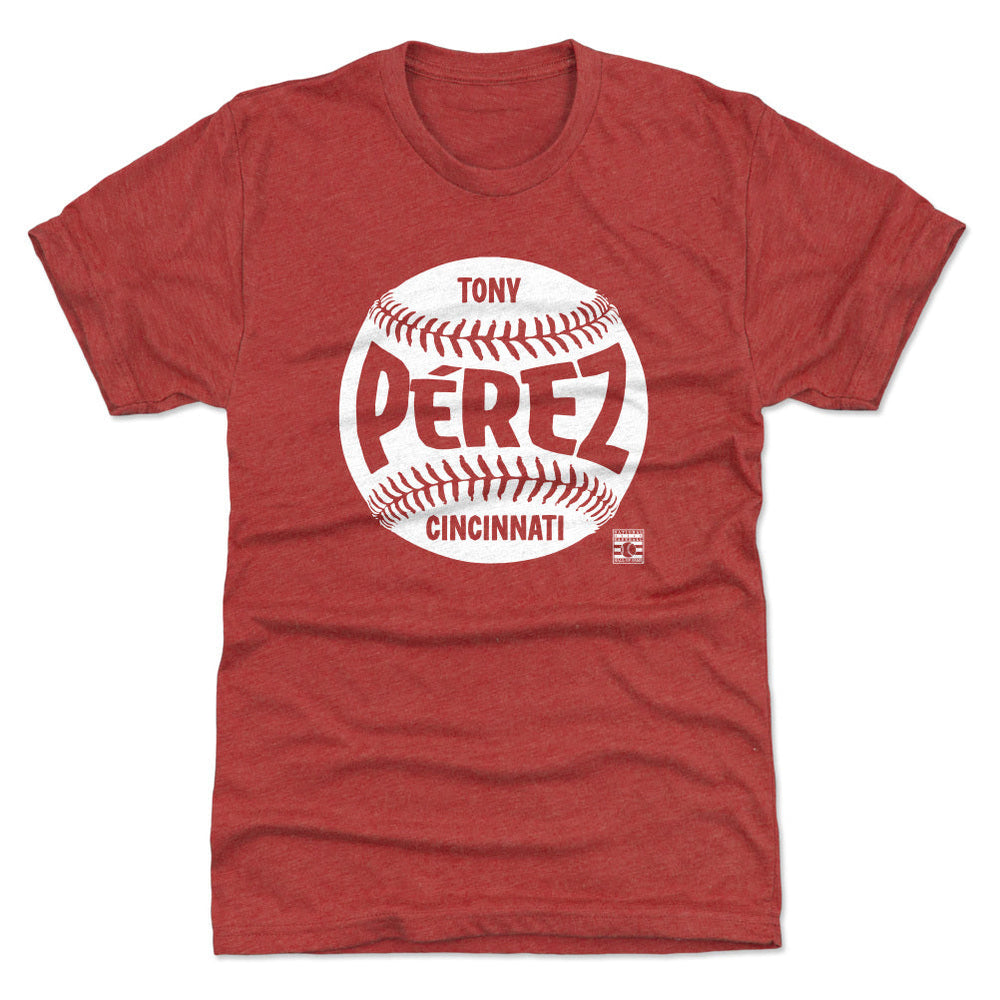 Tony Perez Cincinnati Baseball WHT (ONLINE ORDER ONLY)