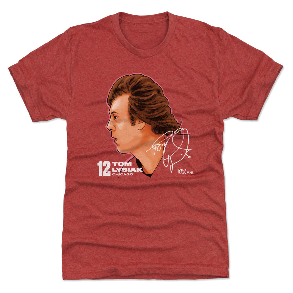 Tom Lysiak Chicago Profile WHT (ONLINE ORDER ONLY)