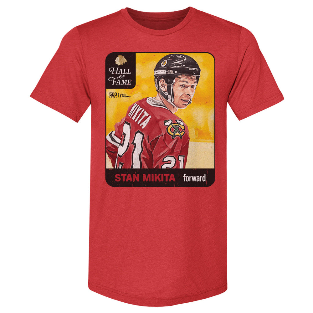 Stan Mikita Chicago Blackhawks H.O.F. Vintage Card WHT (ONLINE ORDER ONLY)
