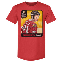 Stan Mikita Chicago Blackhawks H.O.F. Vintage Card WHT (ONLINE ORDER ONLY)