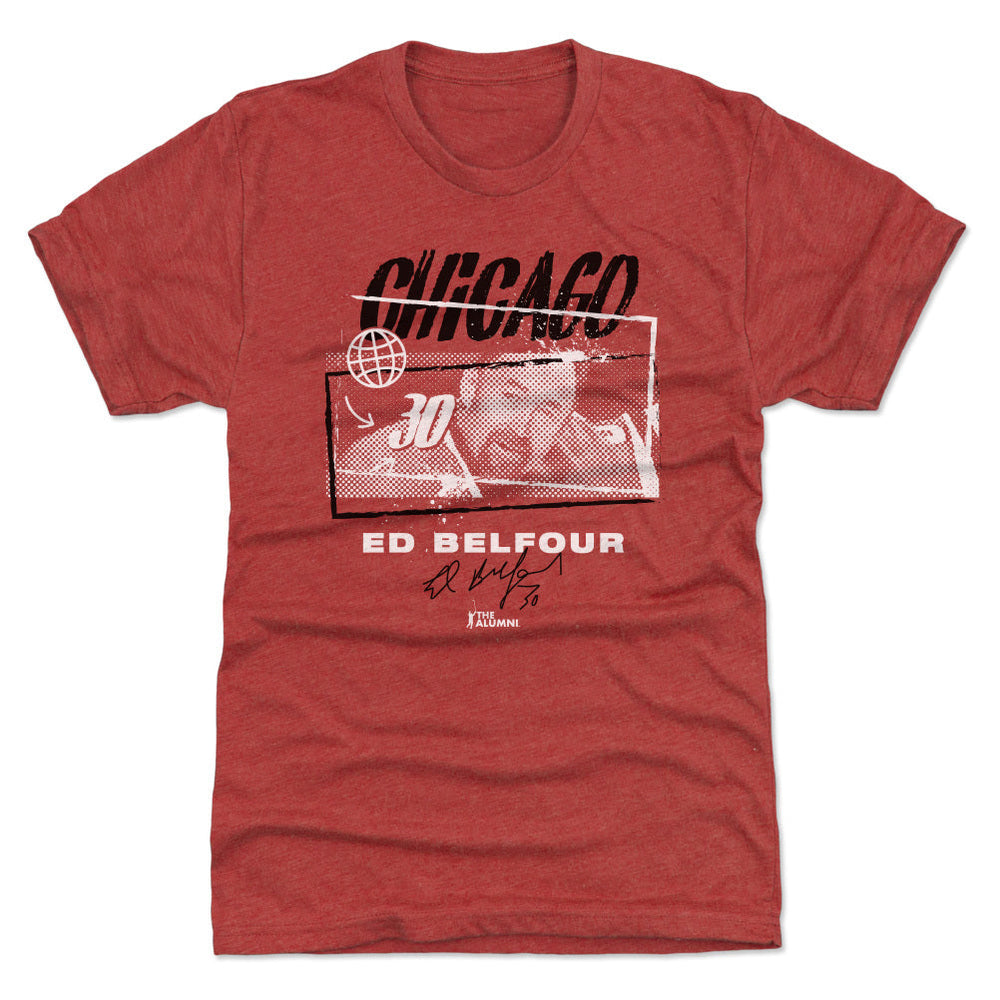 Ed Belfour Chicago Tones WHT (ONLINE ORDER ONLY)