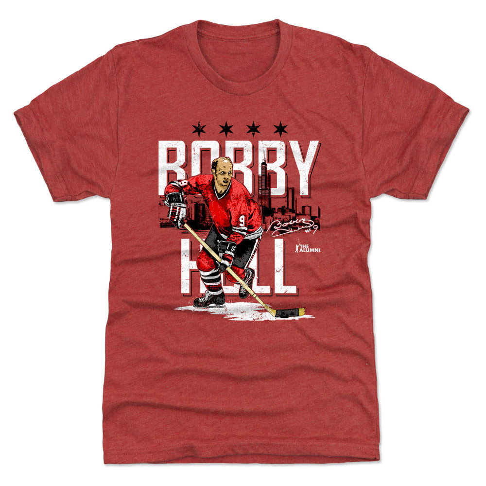 Bobby Hull Chicago Skyline WHT (ONLINE ORDER ONLY)