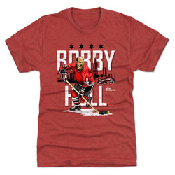 Bobby Hull Chicago Skyline WHT (ONLINE ORDER ONLY)