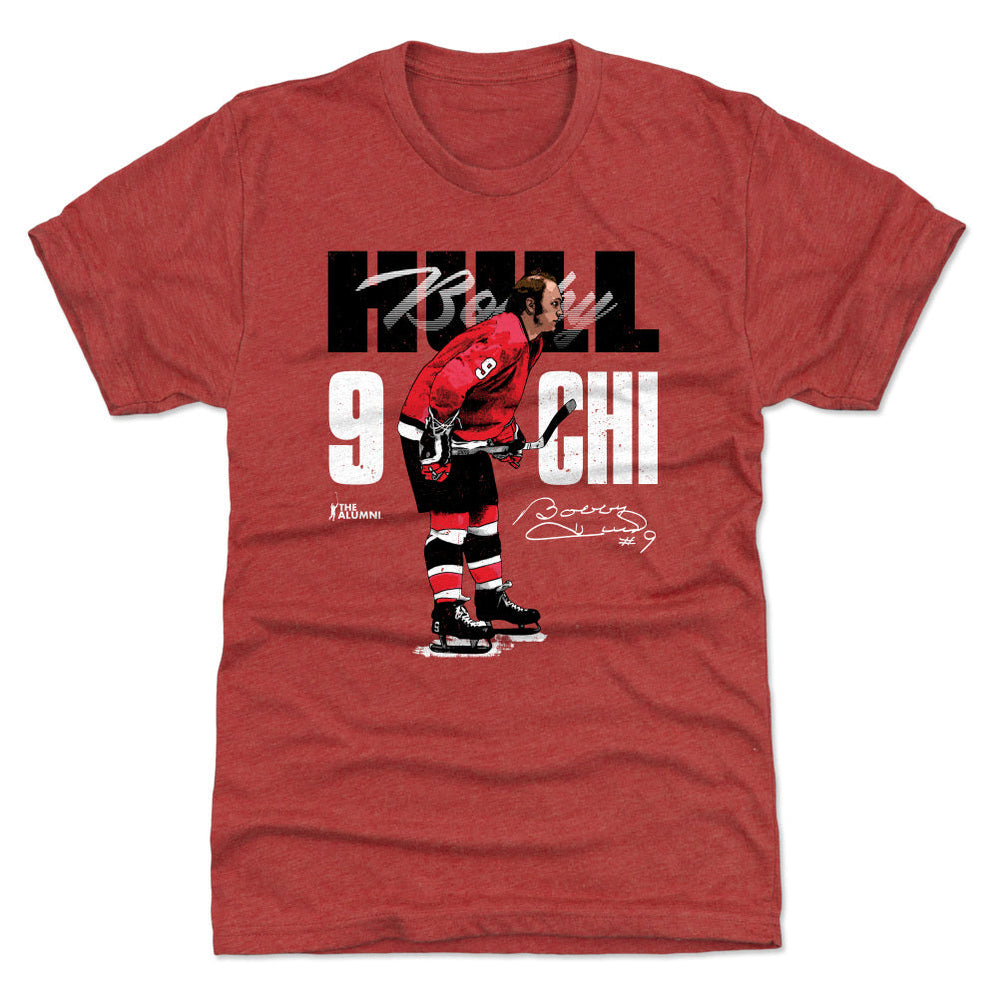 Bobby Hull Chicago Bold WHT (ONLINE ORDER ONLY)