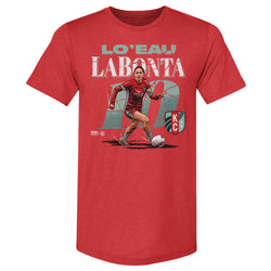 Lo'eau LaBonta Kansas City Current Cracked Number WHT (ONLINE ORDER ONLY)