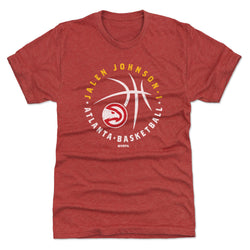 Jalen Johnson Atlanta Hawks Player Ball WHT (ONLINE ORDER ONLY)