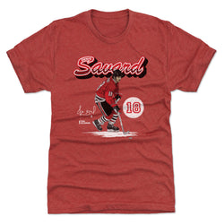 Denis Savard Chicago Retro Script WHT (ONLINE ORDER ONLY)