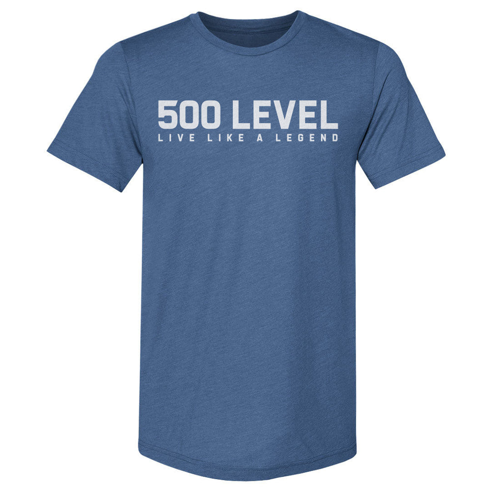 500 LEVEL Wordmark WHT