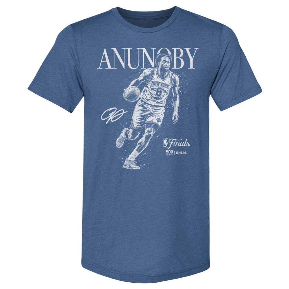 OG Anunoby New York Knicks NBA Finals 2026 Mono WHT (ONLINE ORDER ONLY)