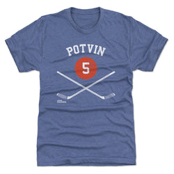 Denis Potvin New York I 5 Sticks WHT