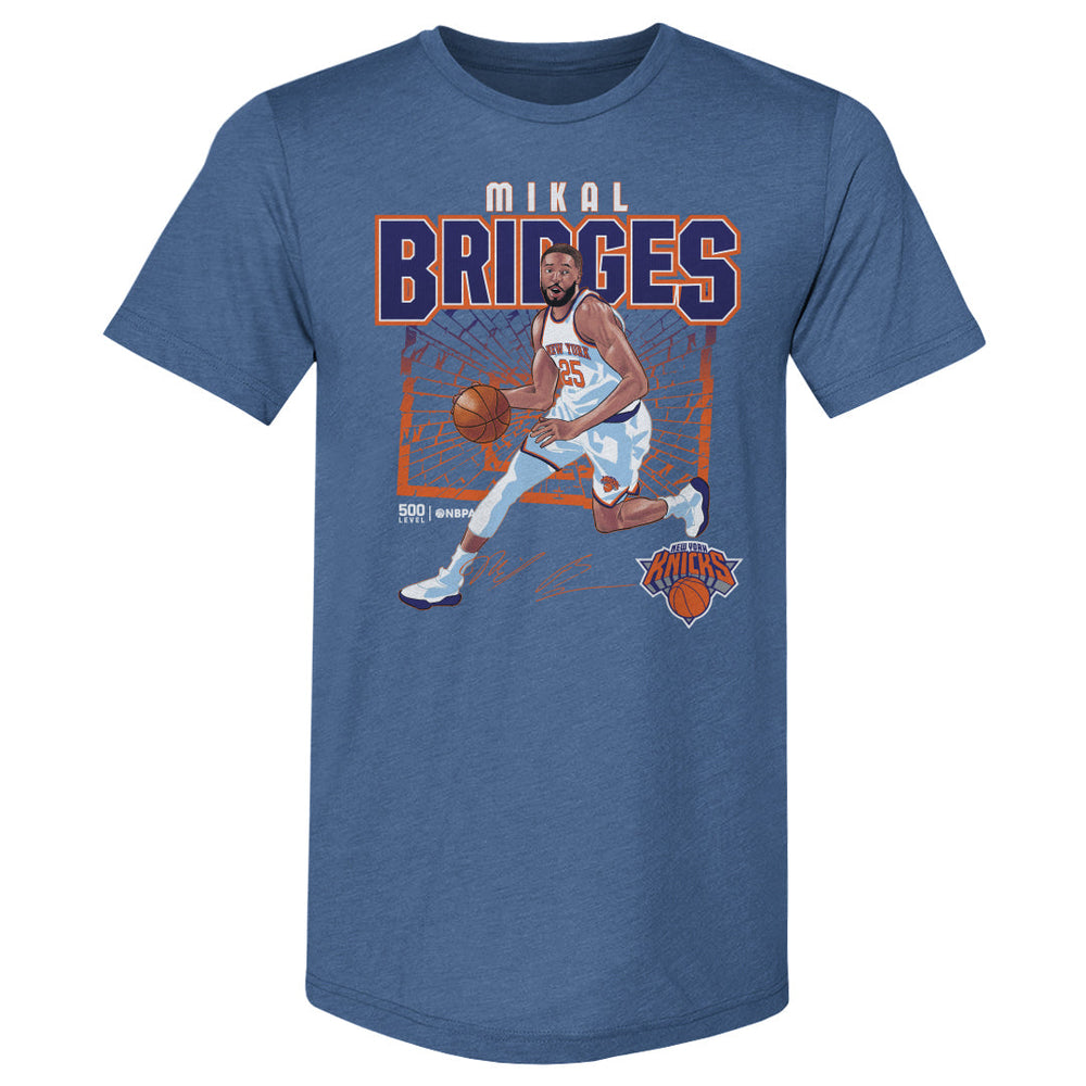 Mikal Bridges New York Knicks Shattered WHT (ONLINE ORDER ONLY)