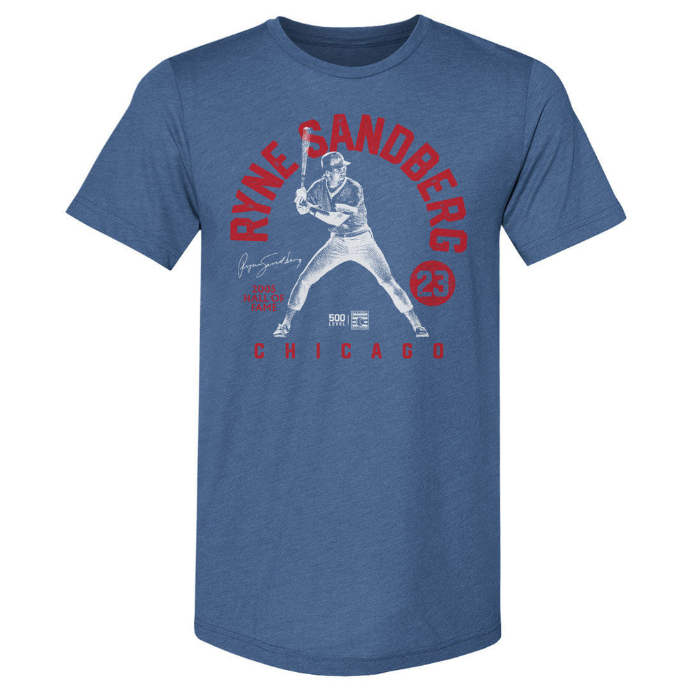 Ryne Sandberg Chicago Retro Arc WHT