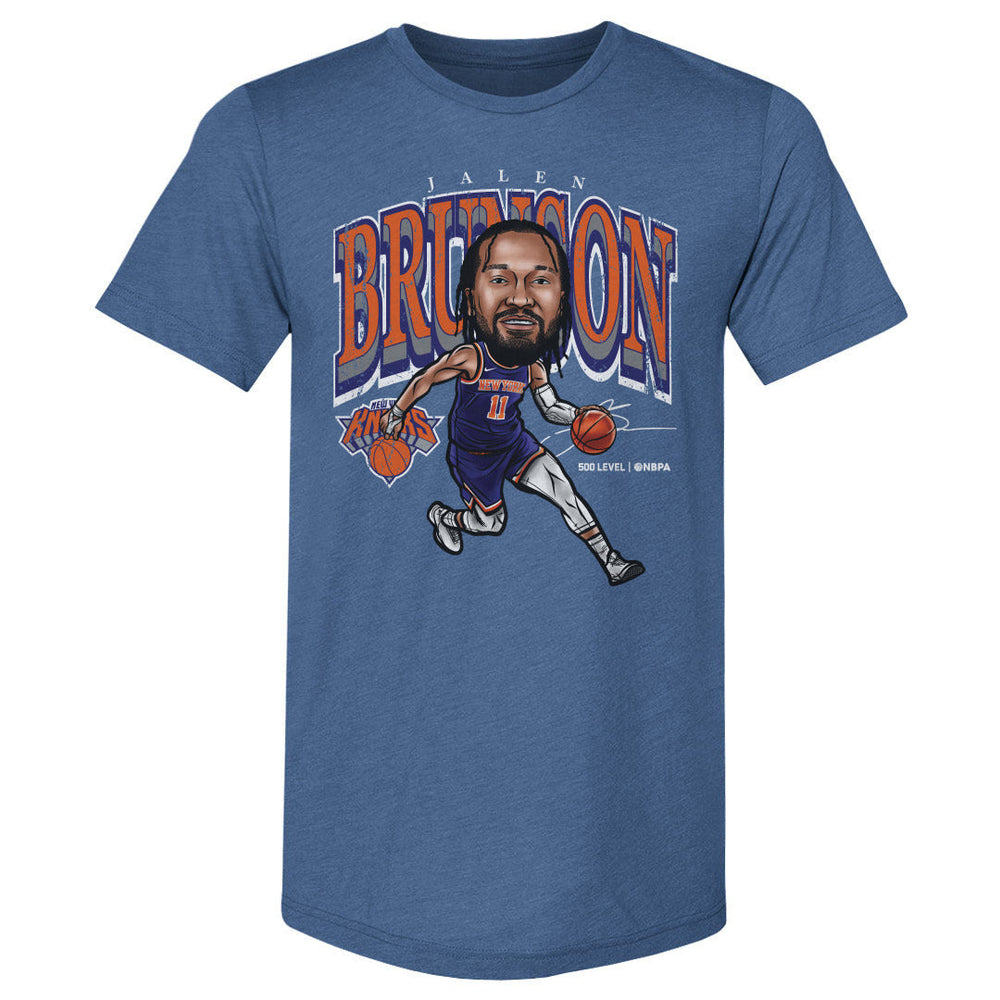 Jalen Brunson New York Knicks Cartoon WHT (ONLINE ORDER ONLY)