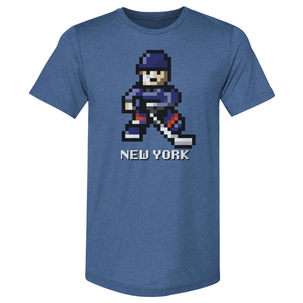 New York I Hockey 8-bit WHT (ONLINE ORDER ONLY)