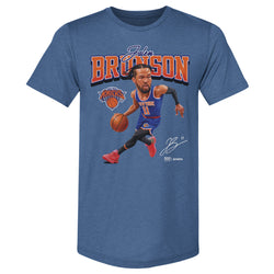 Jalen Brunson New York Knicks Caricature WHT (ONLINE ORDER ONLY)