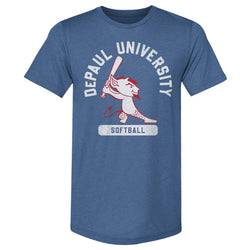DePaul Blue Demons Billy Softball WHT (ONLINE ORDER ONLY)