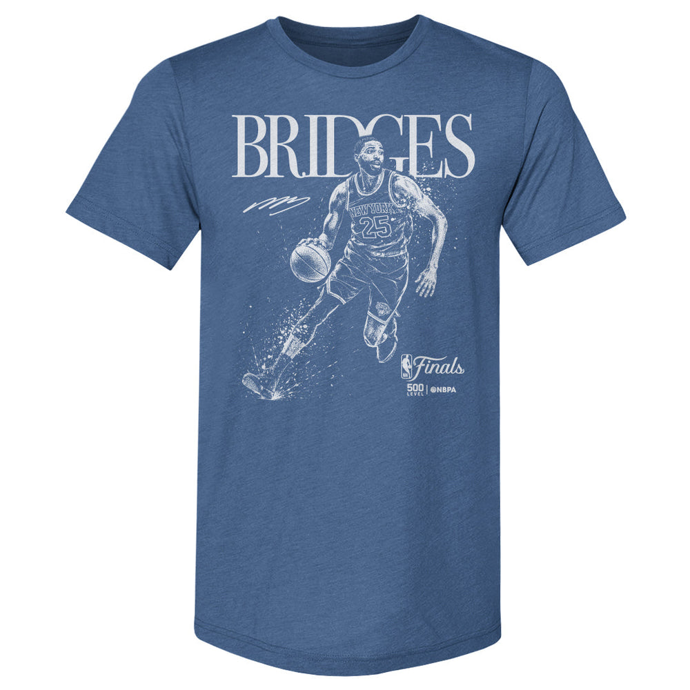 Mikal Bridges New York Knicks NBA Finals 2026 Mono WHT (ONLINE ORDER ONLY)